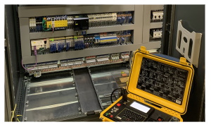 Collaudo di un quadro elettrico industriale